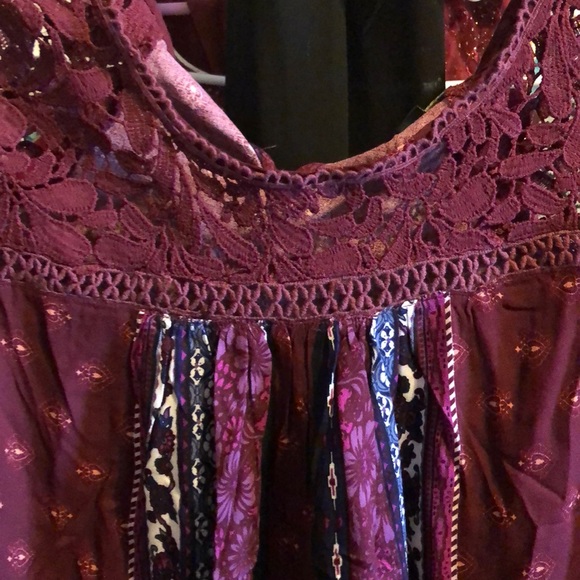 Long sleeve top, lace top, casual top - Picture 2 of 6